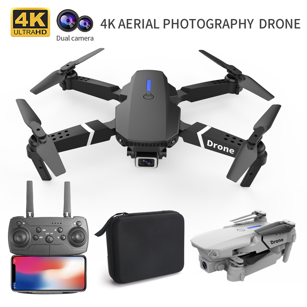 Drone Rc E88 Pro - 2025 E88 Pro Drone Profesyonel HD