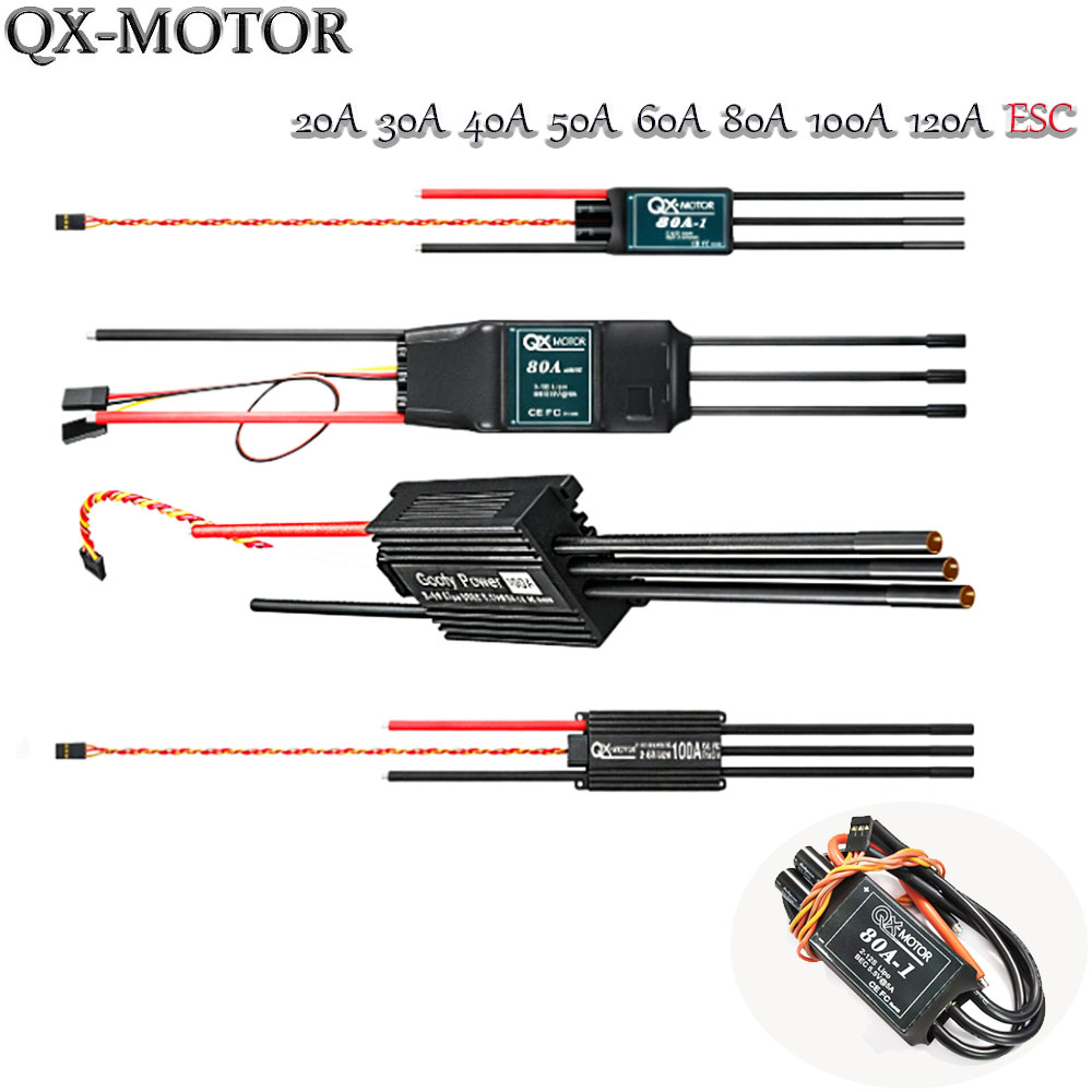 Drone Rcs - 20A-120A Fırçasız ESC Hız Kontrol Cihazı