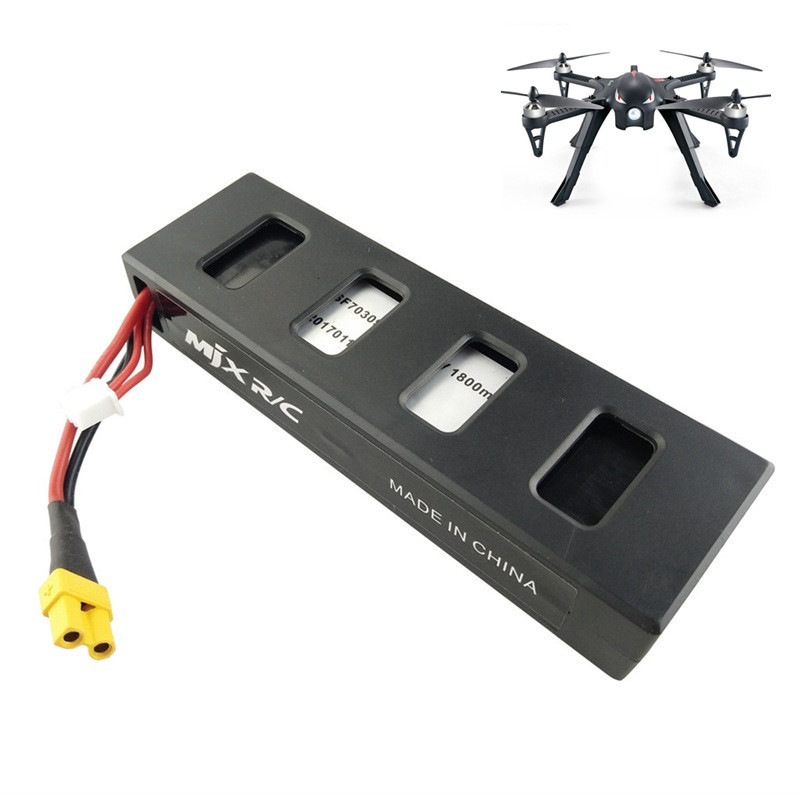 Drone Zll Rc - Orijinal 7.4V 1800mah pil için MJX