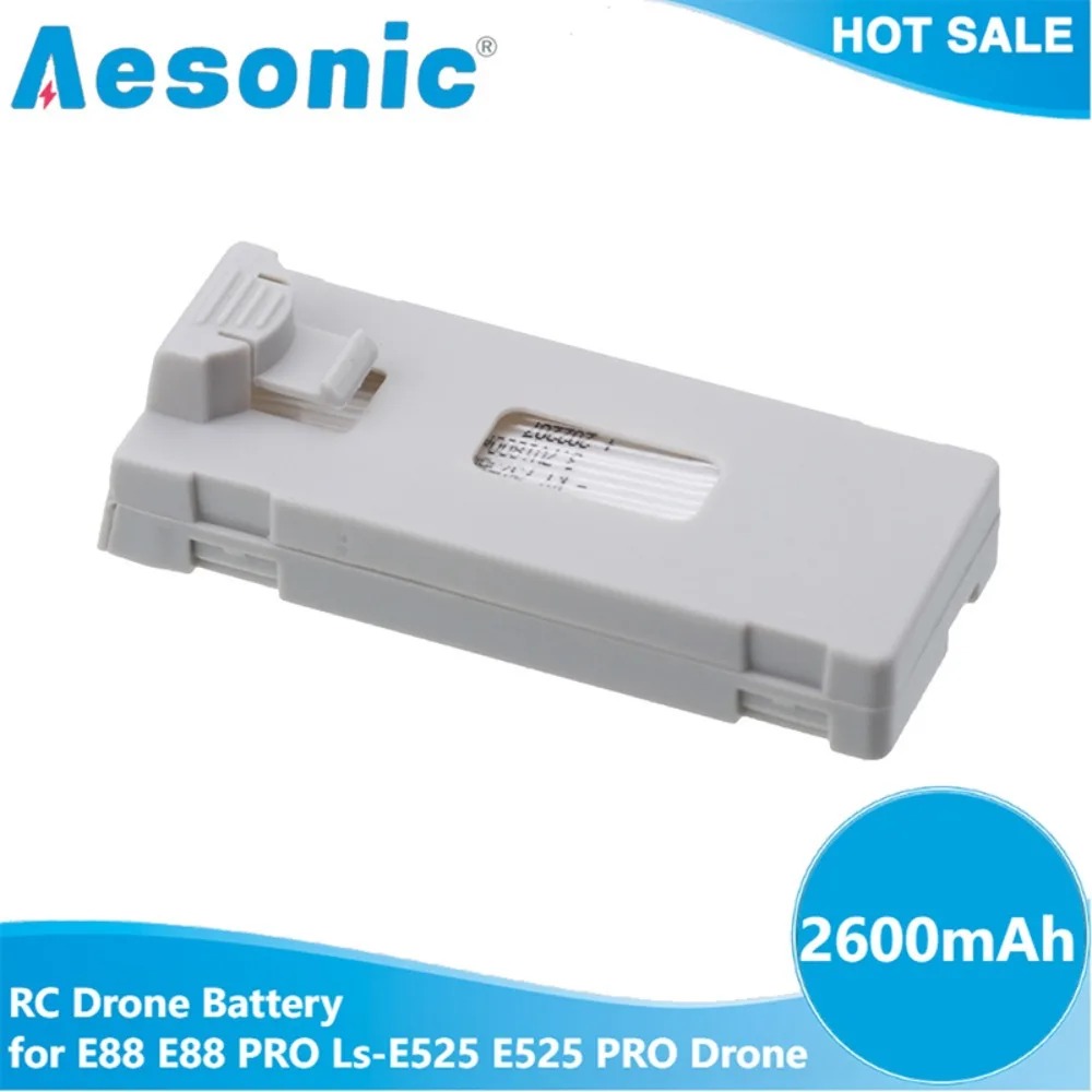 Drone Rc E88 Pro - YENİ RC Drone Bataryası 3.7V 2600mAh