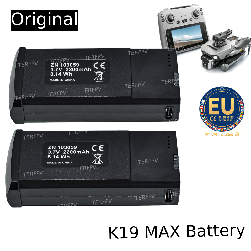 Drone Rc E88 Pro - Orijinal Drone Pili K19 Max GPS