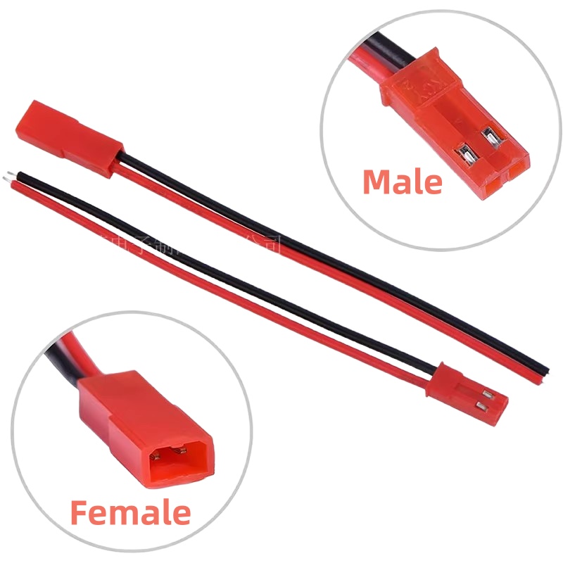 Drone Rc Cable - 20 adet 10 Çift JST 2P