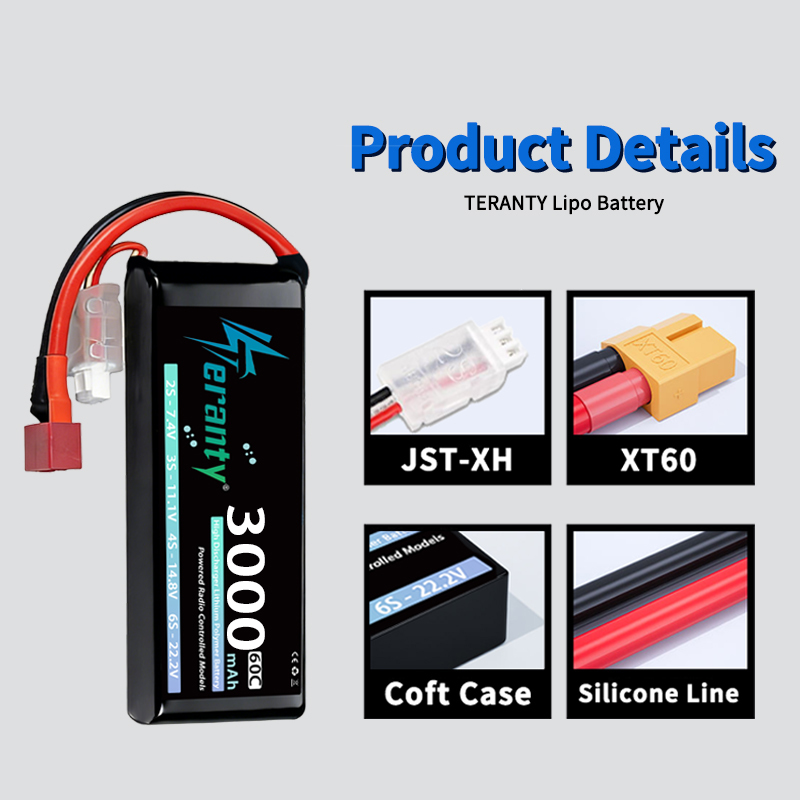 TERANTY 2S 3000mAh Lipo Pil 7. - Drone Rcs incelemesi ve fiyatı