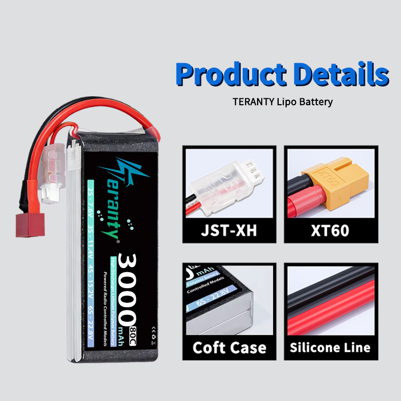 TERANTY 2S 3000mAh Lipo Pil 7. - Drone Rcs incelemesi ve fiyatı