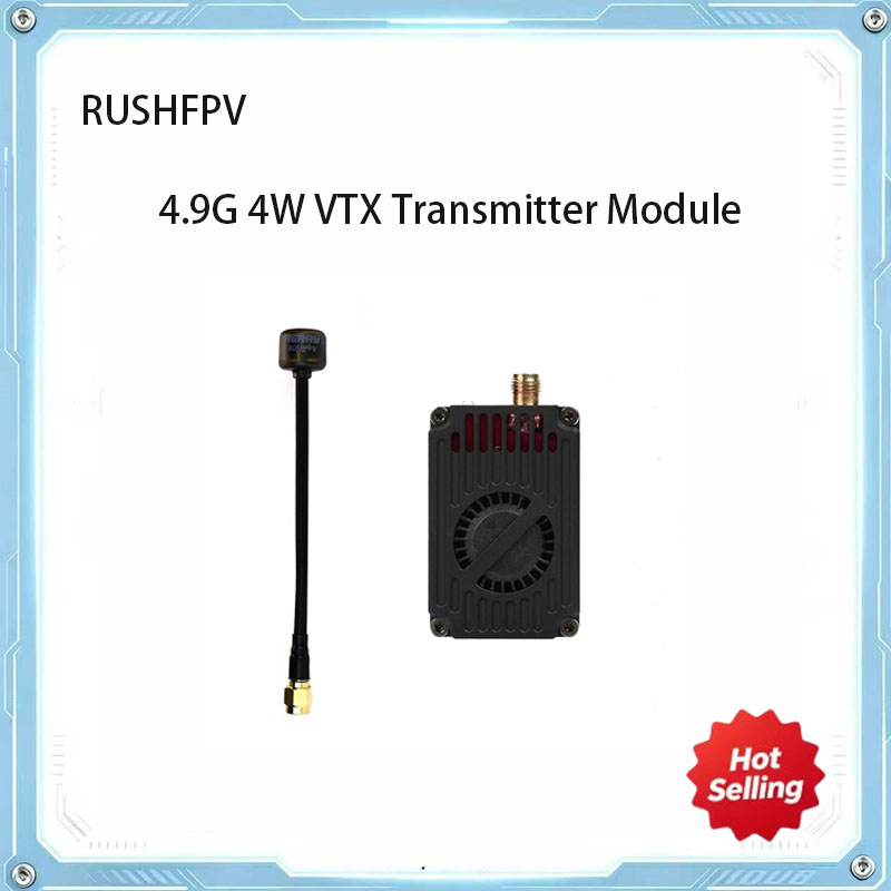 RUSHFPV 4.9GHz 4W VTX FPV Vide - Vtx Video Transmitter incelemesi ve fiyatı