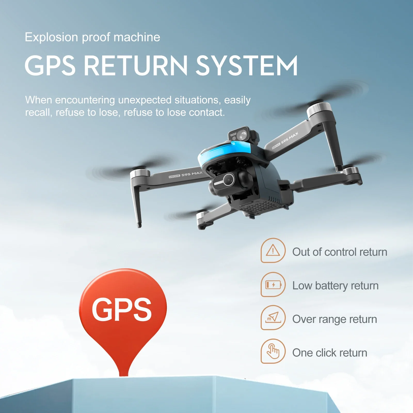 YENI S9S MAX MINI Drone 4K 2 E - Drone Rc Cable incelemesi ve fiyatı