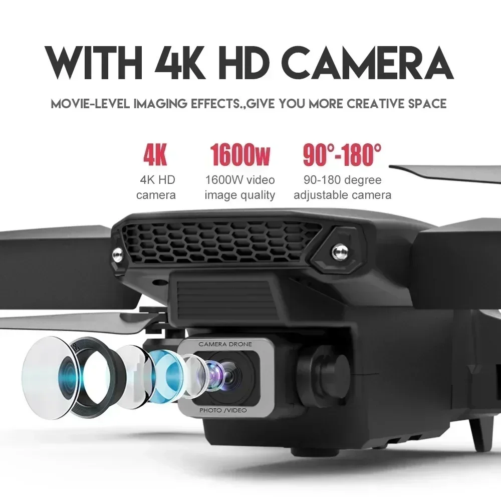 E88 Pro WIFI FPV Drone Geniş A - Drone Rc E88 Pro incelemesi ve fiyatı