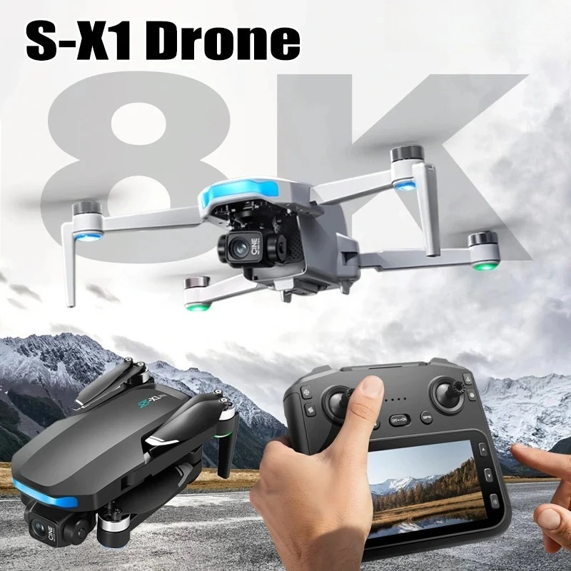 Orijinal S-X1 Drone 8K HD Prof - Drone Rc Land incelemesi ve fiyatı