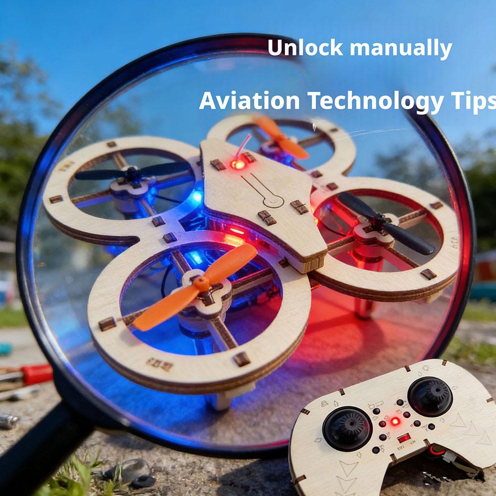 Kendin Yap Ahşap RC Drone Quad - Drone Rc Kit incelemesi ve fiyatı