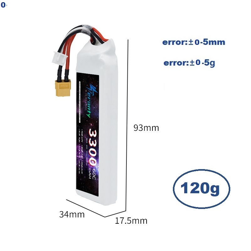 2S 7.4V LiPo Pil 3300mAh 60C A - Drone Rcs incelemesi ve fiyatı