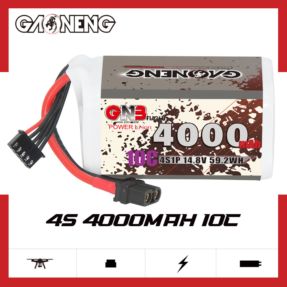 GNB 4000 mAh 4 S 14.8 V 10C 20 - Drone Rcs incelemesi ve fiyatı