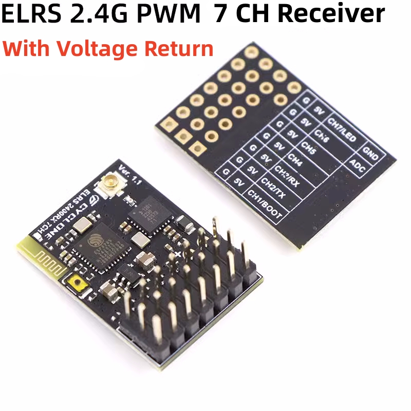 ELRS 2.4G PWM 7CH 6CH CRSF alı - Drone Rcs incelemesi ve fiyatı