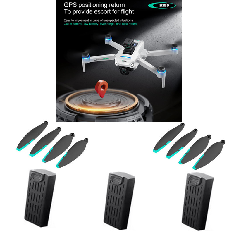 S159 GPS Drone Pil 7.4V 2200ma - Drone Rc Gps S159 incelemesi ve fiyatı