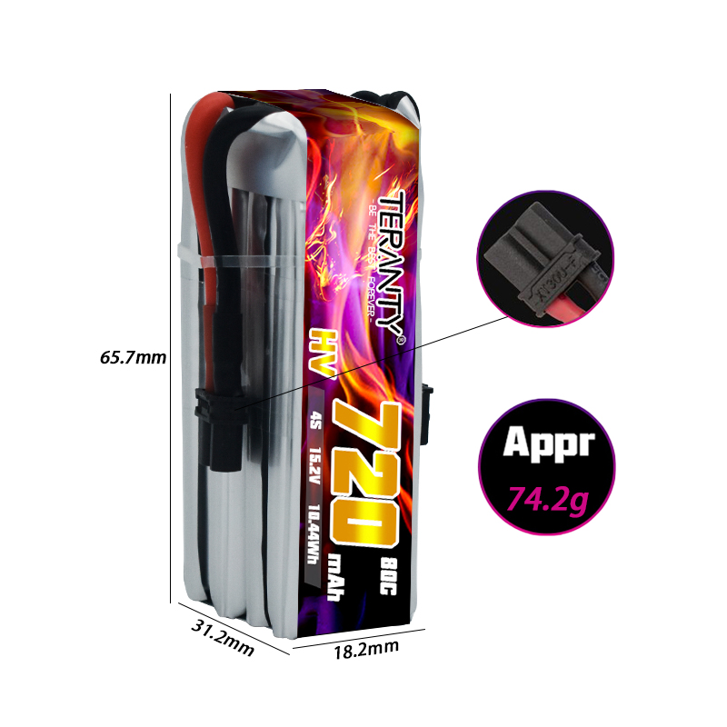 TERANTY 720mAh 4S 15.2V HV Lip - Drone Rc Kit incelemesi ve fiyatı