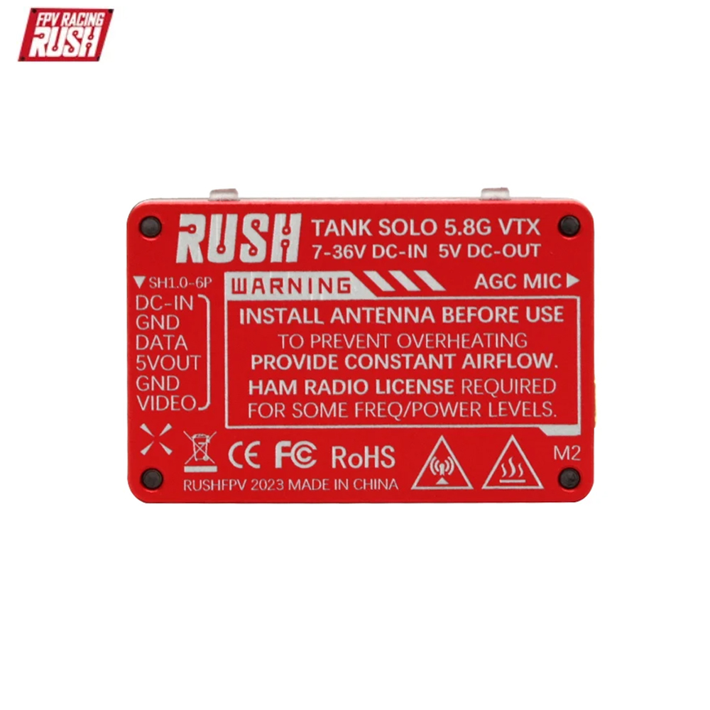 RUSHFPV Tank Solo VTX 5.8GHz 1 - Vtx Video Transmitter incelemesi ve fiyatı