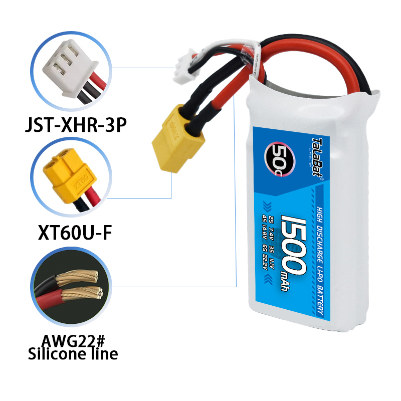 3 adet TalaBat 50C 1500mAh 7.4 - Drone Zll Rc incelemesi ve fiyatı