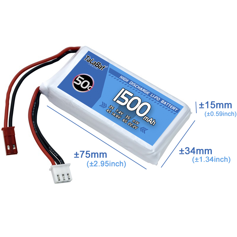3 adet TalaBat 50C 1500mAh 7.4 - Drone Zll Rc incelemesi ve fiyatı