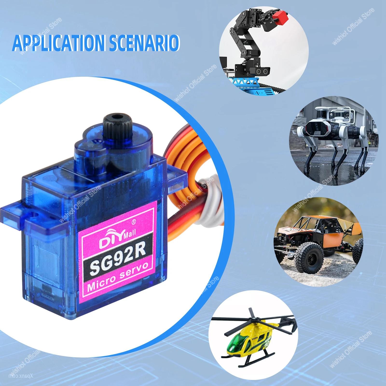 SG92R Mikro Servo Motor 4.8-6  - Drone Rcs incelemesi ve fiyatı