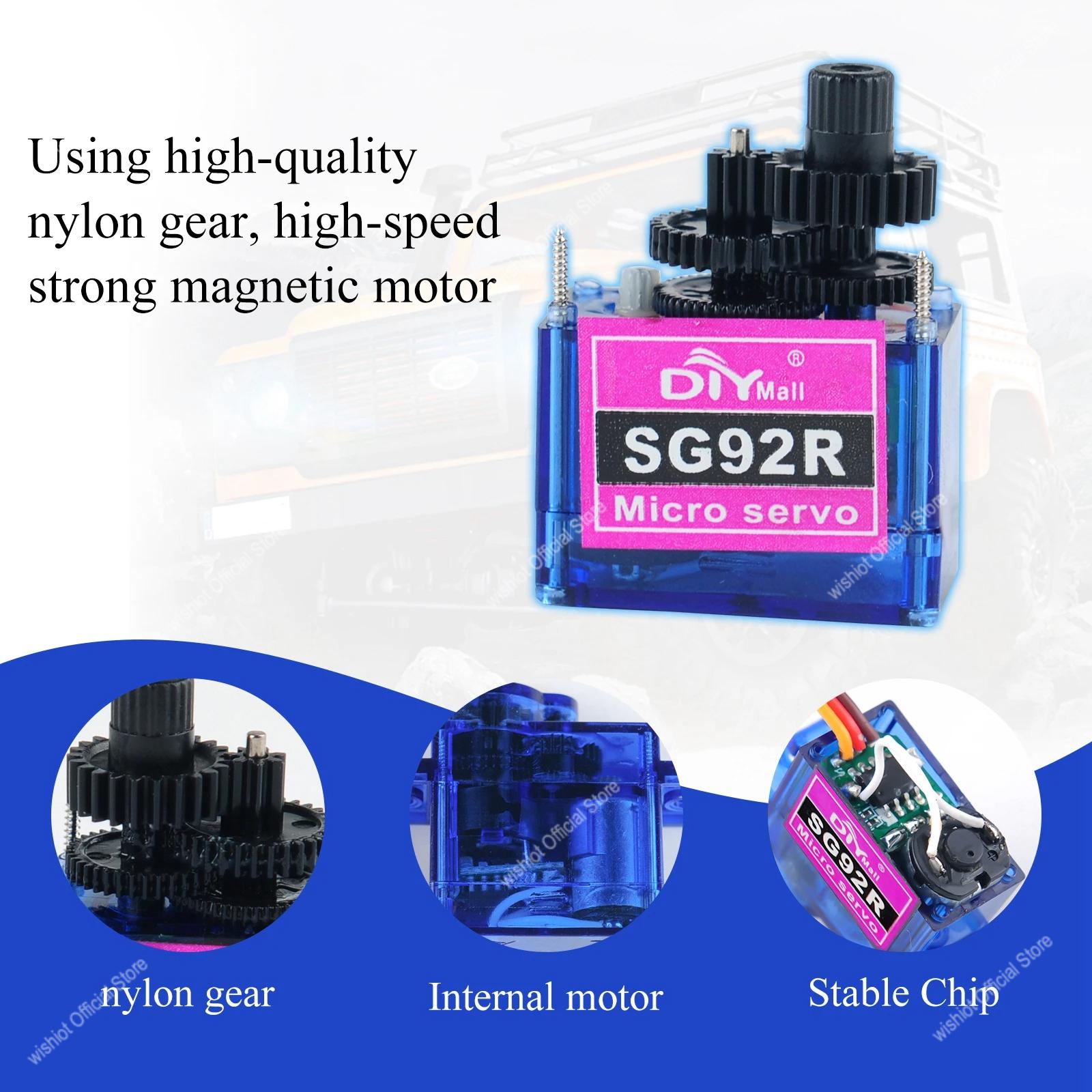 SG92R Mikro Servo Motor 4.8-6  - Drone Rcs incelemesi ve fiyatı