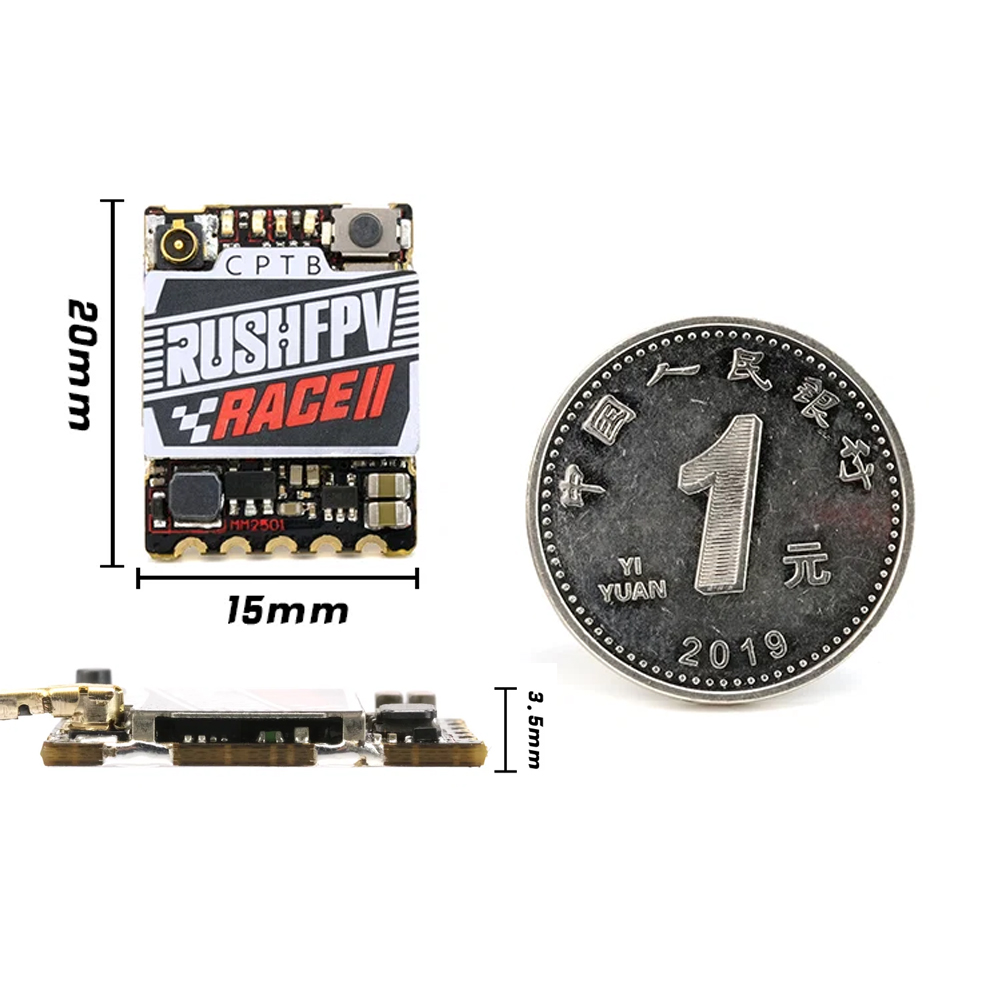 Rushfpv Rush fpv Tank Race2 20 - Vtx Video Transmitter incelemesi ve fiyatı