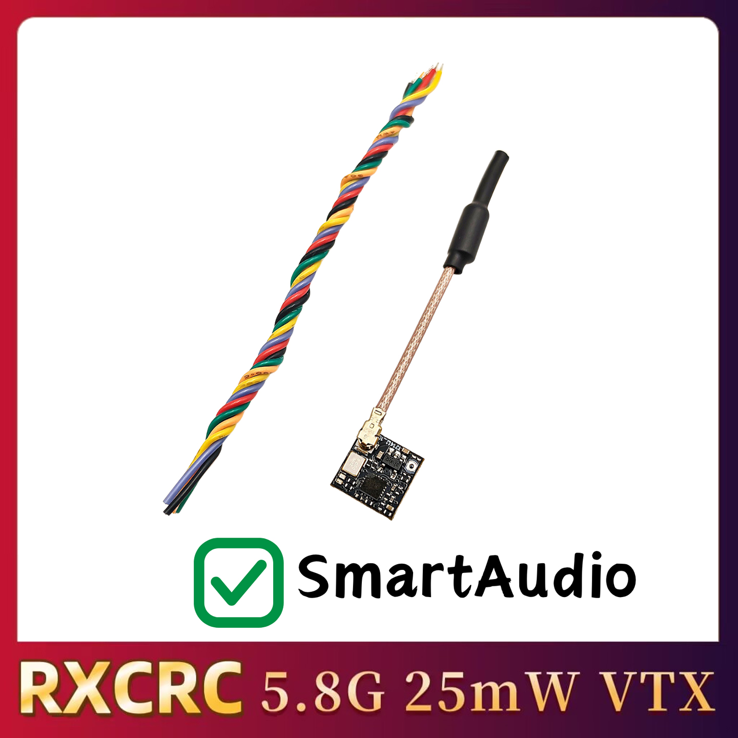 RXCRC 5.8GHz 48CH FPV 25mW Ana - Drone Rc Controller incelemesi ve fiyatı