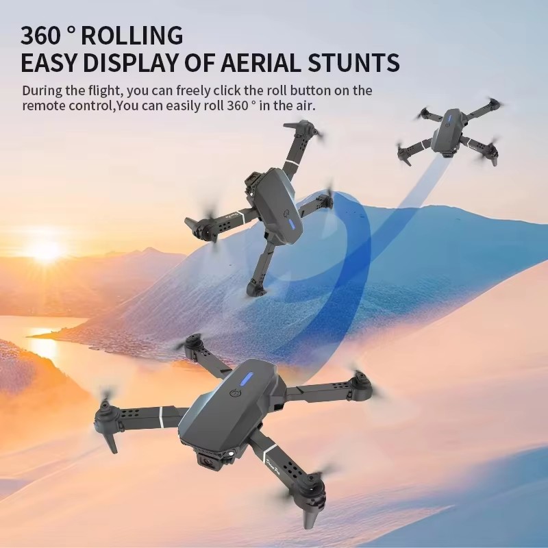 E88 Pro Yeni Geliştirilmiş Dro - Drone Rc E88 Pro incelemesi ve fiyatı