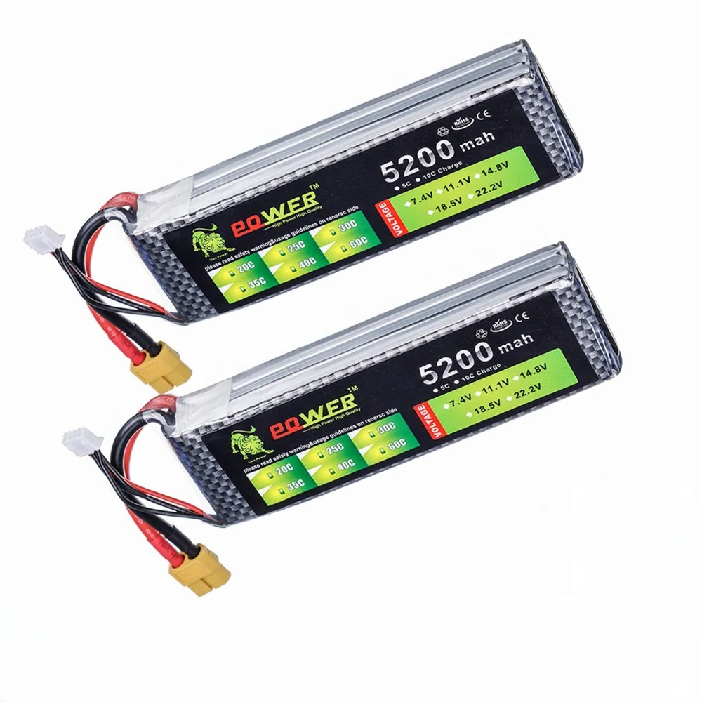3S 5200mah 11.1V 60C Lipo Pil  - Drone Zll Rc incelemesi ve fiyatı