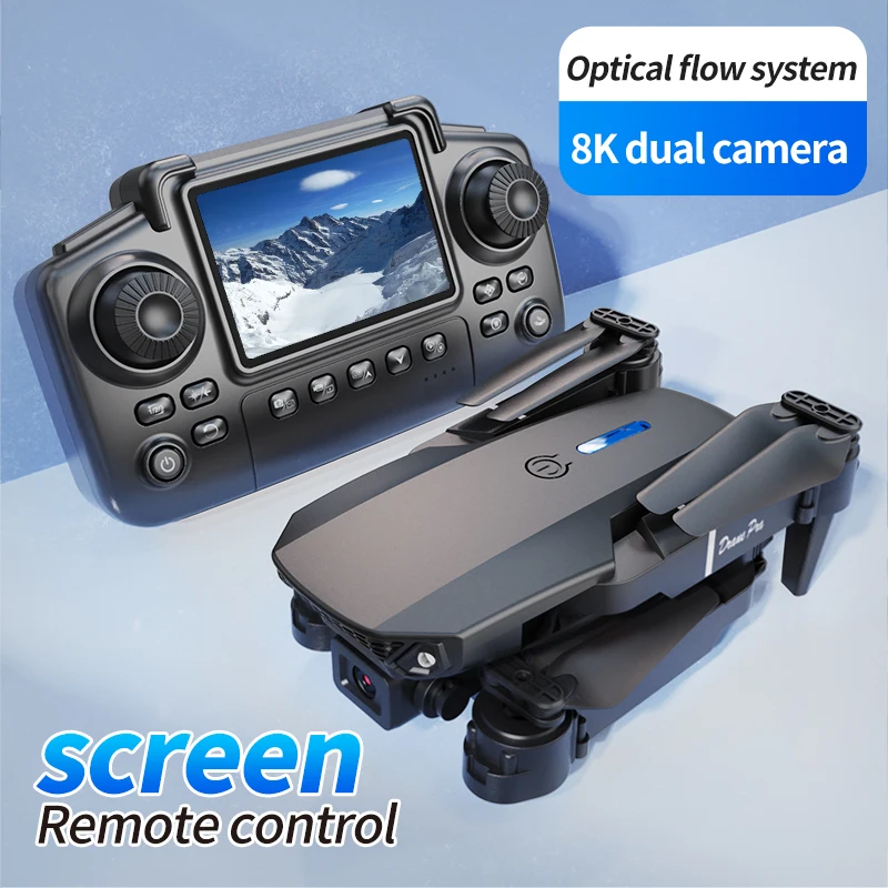 E88 PRO Drone ekranlı 4K HD Ka - Drone E88 Rc Quadcopter incelemesi ve fiyatı